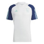 adidas Ajax Maillot d'Entraînement 2023-2024 Enfants Blanc Bleu Foncé Bleu Clair