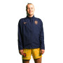 Nike Nederland Anthem Trainingsjack 2023-2025 Dames Donkerblauw Oranje