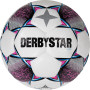 Derbystar Classic Energy Light II Football 8 x 1 Panels Size 5 White Pink Blue