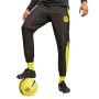 PUMA Borussia Dortmund Pre-Match Pantalon d'Entraînement Woven 2023-2024 Noir Jaune