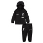 Nike Liverpool Strike Survêtement à Capuche Full-Zip 2023-2024 Bébé Noir Blanc
