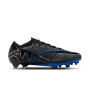 Nike Zoom Mercurial Vapor 15 Elite Gazon Naturel Chaussures de Foot (FG) Noir Bleu