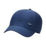 Nike Club Cap Metallic Swoosh Donkerblauw Zilver