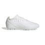 adidas X Crazyfast.3 Gazon Naturel Chaussures de Foot (FG) Enfants Blanc
