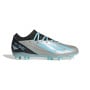 adidas X Crazyfast Messi.3 Gazon Naturel Chaussures de Foot (FG) Argent Bleu Clair Noir