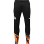 Pantalon d'entraînement PUMA Olympique Marseille 2023-2024 noir orange