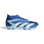adidas Predator Accuracy.1 Gazon Naturel Chaussures de Foot (FG) Enfants Bleu Bleu Clair Blanc