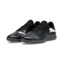 PUMA Future 7 Play Chaussures de Foot En Salle (IN) Noir Blanc Gris Foncé