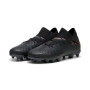 PUMA Future 7 Pro Gazon Naturel Gazon Artificiel Chaussures de Foot (MG) Enfants Noir Bronze Gris Foncé