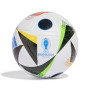 adidas EURO 2024 Fussballliebe League Ballon de Foot Taille 5 Blanc Noir Multicolore