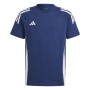 adidas Tiro 24 Sweat T-Shirt Kids Donkerblauw Wit