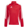 adidas Tiro 24 Training sweater 1/4-Zip Kids Red White
