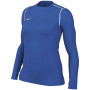Nike Park 20 Sweat-Shirt Femmes Bleu Blanc