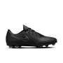 Nike Phantom GX II Club Gazon Naturel Gazon Artificiel Chaussures de Foot (MG) Noir Gris Foncé