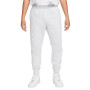 Pantalon de jogging polaire Nike Sportswear Club gris clair et blanc
