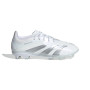 adidas Predator Elite Gazon Naturel Chaussures de Foot (FG) Enfants Blanc Argenté