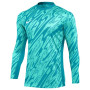 Nike Gardien V Maillot de Gardien de But Manches Longues Turquoise Blanc