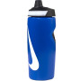 Bouteille Nike Refuel Grip 550ML bleu noir blanc