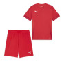 PUMA teamGOAL Matchday Tenue de Foot Rouge Blanc