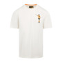 Cruyff Dos Rayas Graphic T-Shirt Wit