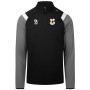 Katwijk Training sweater 1/4-Zip Senior Black Grey