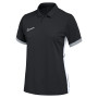 Nike Academy 25 Polo Dames Zwart Grijs Wit