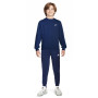 Nike Sportswear Club Fleece Crew Trainingspak Kids Donkerblauw Wit