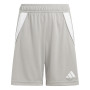 adidas Tiro 24 Voetbalbroekje Kids Grijs Wit