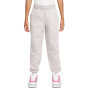 Nike Sportswear Club Fleece Joggingbroek Kids Grijs Wit