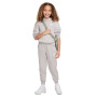 Nike Sportswear Club Fleece Hoodie Trainingspak Kids Grijs Wit