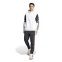 Survêtement à capuche adidas Squadra 25 Sweat blanc noir