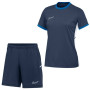Nike Academy 25 Ensemble Training Femmes Bleu Foncé Bleu Blanc