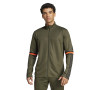 adidas Squadra 25 Training Jacket Dark Green Black Orange