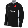 UVVA Trainingstrui 1/4-Zip Trainers Dames Zwart