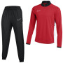 Nike Academy 25 Trainingspak 1/4-Zip Kids Rood Zwart Wit