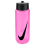 Nike TR Renew Recharge Straw Drinkfles 700ML Roze Zwart