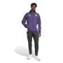 adidas Manchester United Présentation Survêtement Full-Zip 2025-2026 Mauve Noir Blanc
