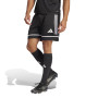 adidas Squadra 25 Football Shorts Black White Black