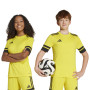 adidas Squadra 25 Maillot de Foot Enfants Jaune Noir