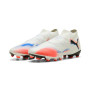 PUMA Future 8 Pro Gras / Kunstgras Voetbalschoenen (MG) Wit Felrood Blauw
