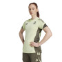 adidas Real Madrid Training Shirt 2025-2026 Women's Light Green Grey
