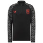 Castore FC Twente Trainingstrui 1/4-Zip 2025-2026 Kids Zwart