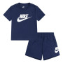Nike Club Zomerset Kleuters Donkerblauw Wit