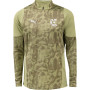 PUMA Cercle Bruges Haut d'Entraînement 1/4-Zip 2025-2026 Vert