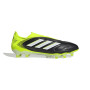 adidas Copa Pure III Elite Laceless Grass Football Boots (FG) Black White Neon Yellow