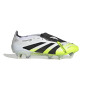 adidas Predator Elite FT IJzeren-Nop Voetbalschoenen (SG) Wit Zwart Neongeel