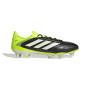 adidas Copa Pure III Elite IJzeren-Nop Voetbalschoenen (SG) Zwart Wit Neongeel