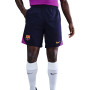 Nike FC Barcelone Strike Short d'Entraînement 2025-2026 Bleu Foncé Pourpre Violet Doré