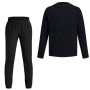 Under Armour Unstoppable Woven Tracksuit Full-Zip Kids Black Dark Grey
