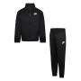 Survêtement Nike Sportswear Essentials à fermeture éclair intégrale pour tout-petits, noir et blanc
